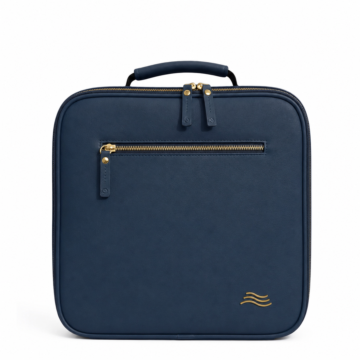 The Valet Case in Estate Blue — front